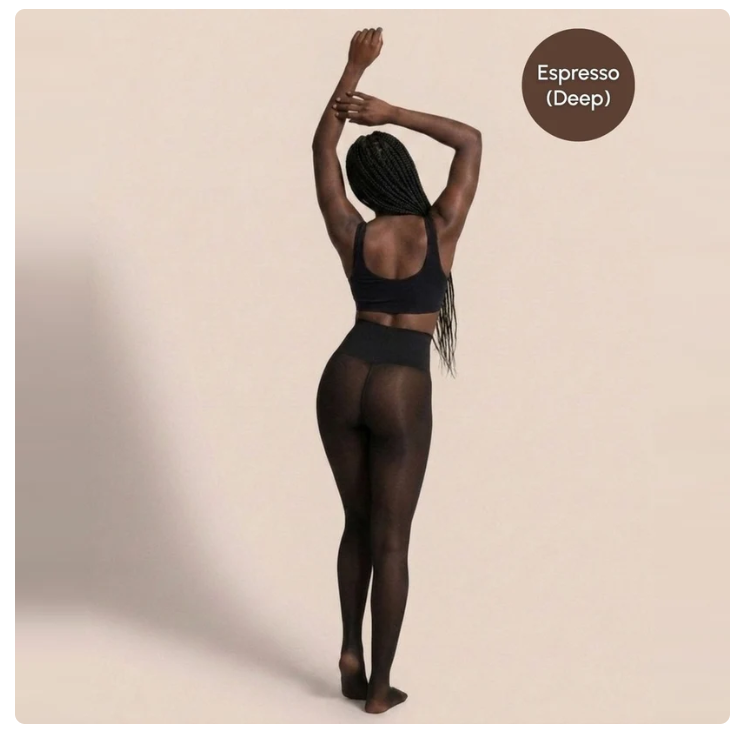 Fleece-lined sheer tights — product image 11